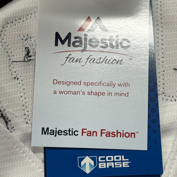 Majestic Nationals Jordan Zimmermann Baseball Jersey Womens 2XL World Series NWT - Picture 7 of 9